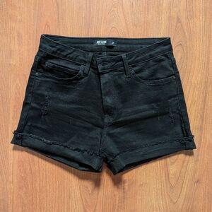 Just Black Denim Shorts